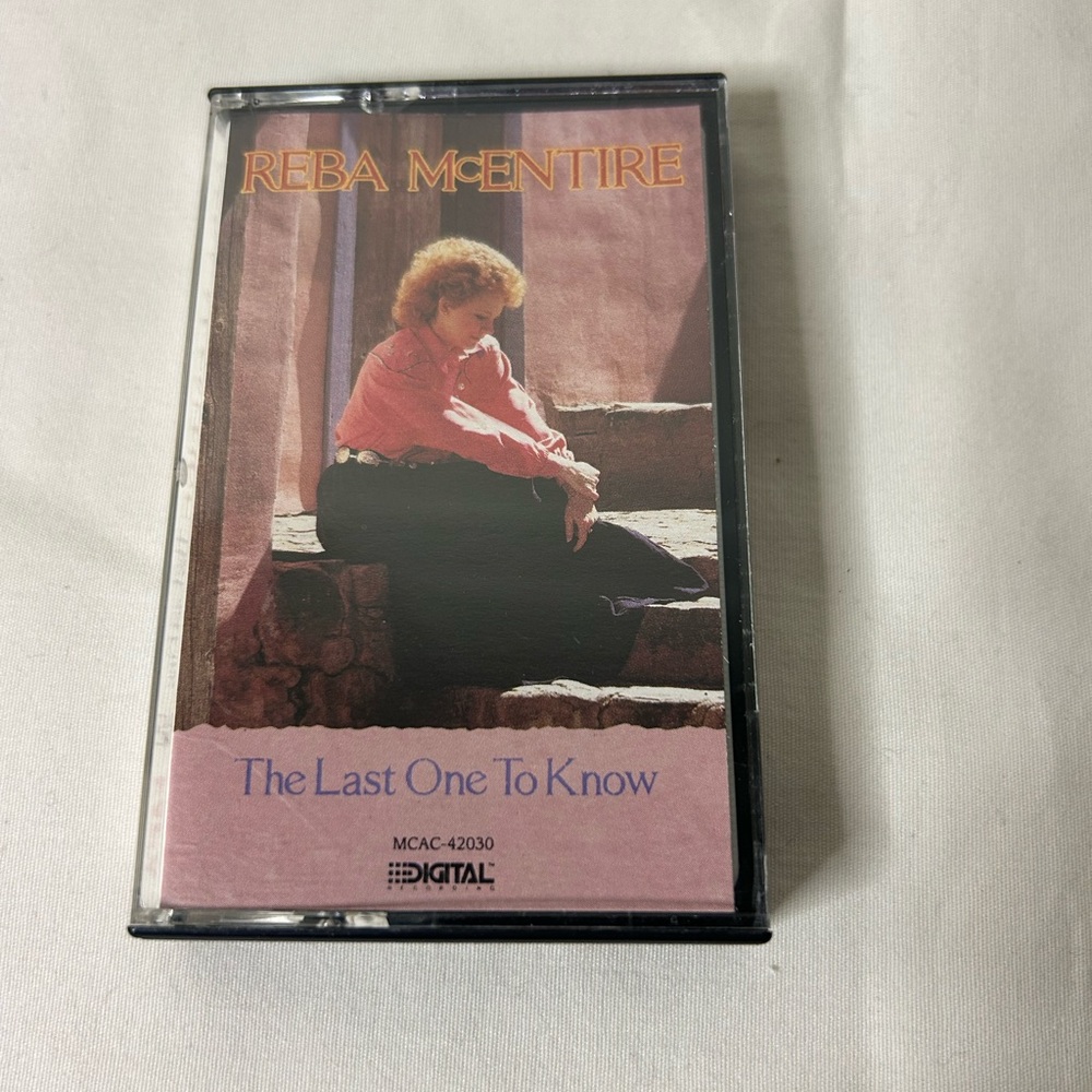 Reba McEntire The Last One To Know 1987 Cassette Tape Lot